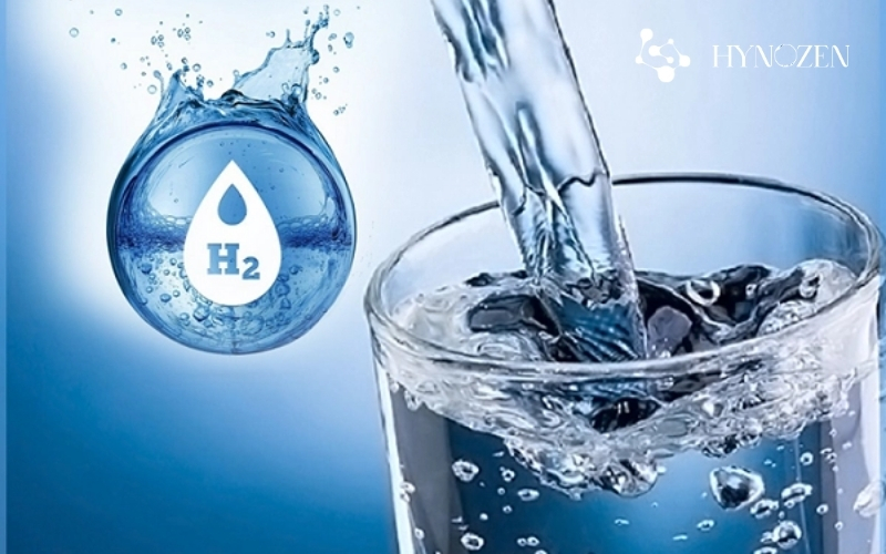 Nước Hydrogen là nước được bổ sung phân tử hydro hòa tan (H₂). 